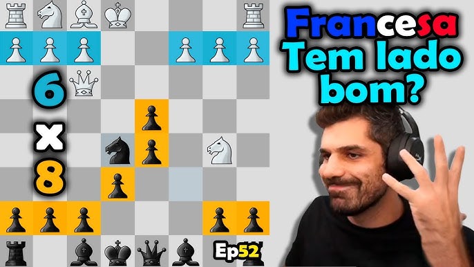 Aprenda a Defesa Francesa - Aberturas de Xadrez em 15 minutos 