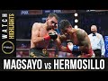 Magsayo vs Hermosillo HIGHLIGHTS: October 3, 2020 | PBC on FS1