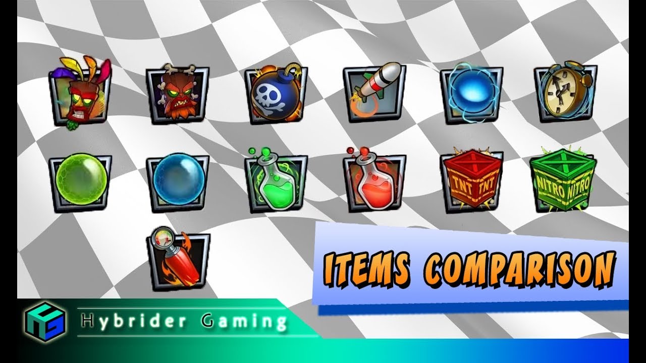 Items Comparison Hybrider Compares Crash Team Racing NitroFueled