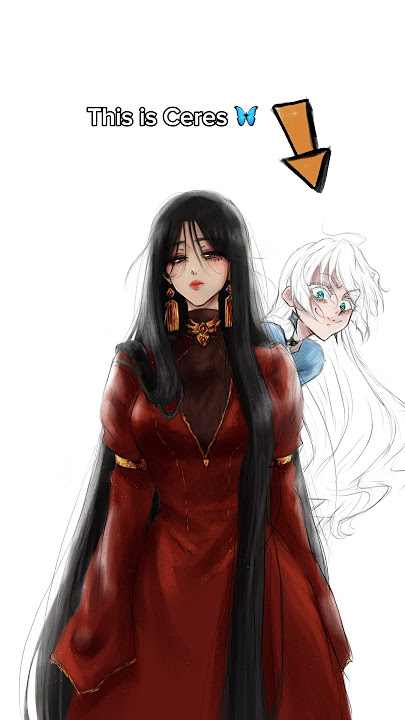 Invading her personal space.. 🙄 🥀Sierra & Ceres🦋 (upcoming #webtoon) #digitalart #ocart #manhwa