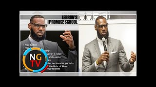 LeBron James opens school that is completely free in his hometown