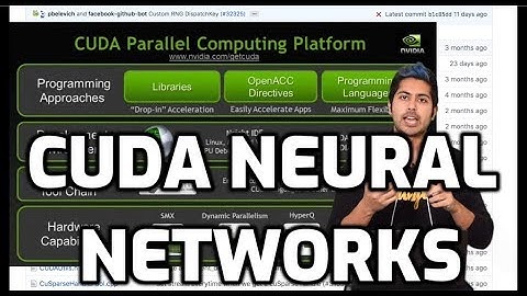 CUDA Neural Networks