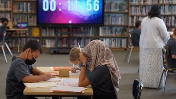 Students Participate in International Math Kangaroo Competition (LAUSD LDNW)