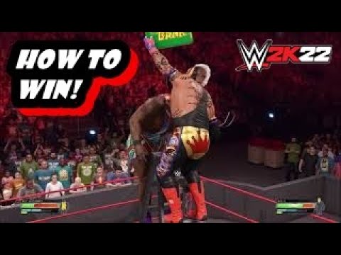 WWE 2K22 - How To Win A Ladder Match (LADDER MATCH)