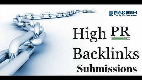 How to create high quality Your website backlinks Tutorial 2017 - Rakesh Tech Solutions