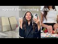 summer morning in my life! | skincare, journaling &amp; trying new makeup products