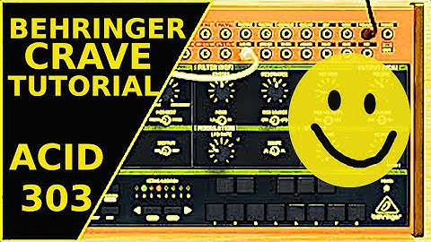 How to make a TB-303 Bassline Accent Knob for Acid Techno on a Behringer Crave, Patch Ideas tutorial