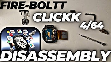 Fire-boltt Smartwatch Disassembly • Fire-boltt Clickk - Display Issue or Dead Watch repairing | New