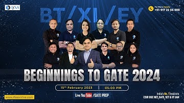 Right Time to Start GATE 2024 Preparation | GATE 2024 Strategy | IFAS