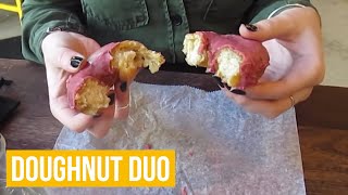 Doughnut Duo at the Cinnamon Snail | Mikey Dunn