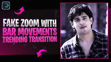 Fake Zoom Transition🔥 with Black border movement In alightmotion | Alightmotion tutorial malayalam