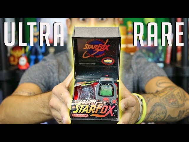 HARD to FIND Nintendo Starfox Watch - Rare 1993 Nelsonic Nintendo