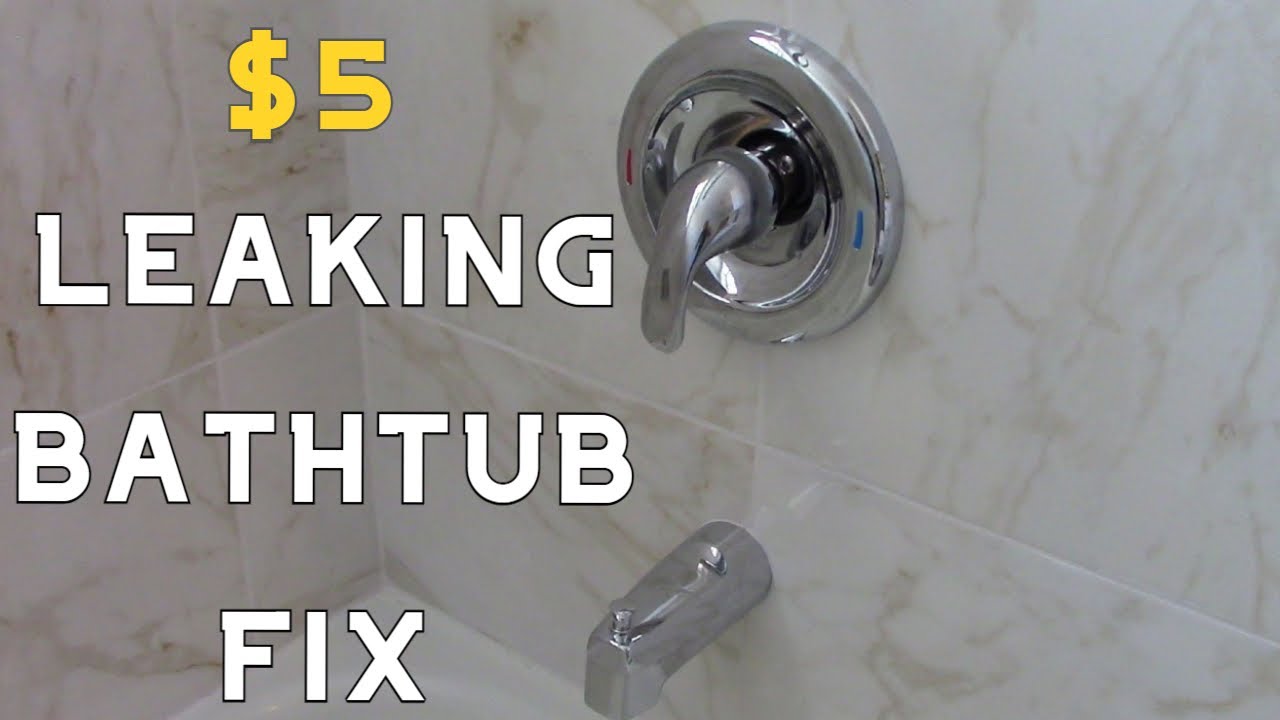 How to Fix a Bathtub Faucet That Sprays out When the Shower is on YouTube