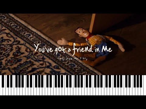 You've got a fiend in me(쉬운재즈,손가락번호) - 토이스토리OST
