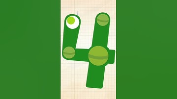 Number Four - Endless Numbers #shorts  #educationalgames #learningthroughplay