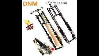 DNM USD  8 / Review / First Ride / Freeride / Aliexpress MTB Forks