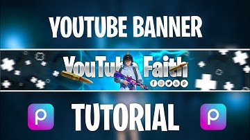 Make This Amazing Gaming YouTube Banner In Picsart 🔥 Like @YouTubeFaithPUBG