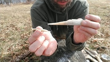 Making a Primitive Bone needle