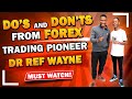 LIFE CHANGING Interview with Legendary - Dr REF WAYNE (Must Watch)