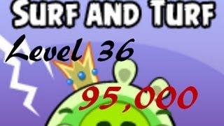 shubham-angry birds facebook surf and turf level 36 highscore without powerups 95k