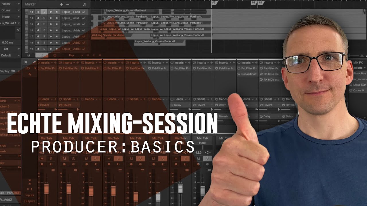 Mixing-Tutorial: Timo Krämer zeigt euch ein ECHTES Mixing-Projekt! | Producer:Basics LIVE