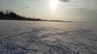 Gardna Wielka Jezioro Gardno 2018.03.03