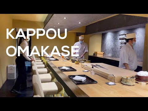 $120 Kappou Omakase Lunch in Bangkok - Kuon No Tsuki [Silent Food Vlog]