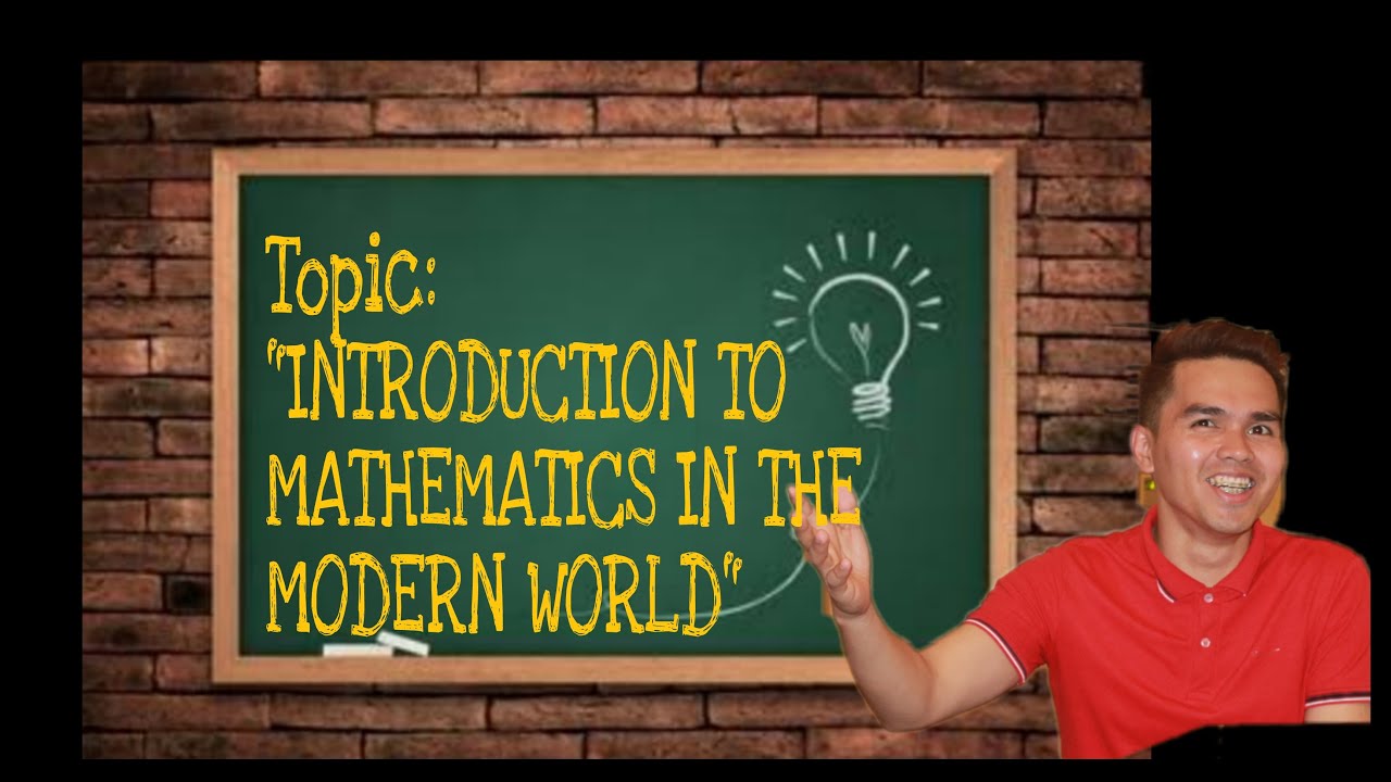 Introduction to Mathematics in the Modern World - YouTube