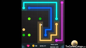 Flow Game Level - 331 [8x8] Mania Connect the Dots