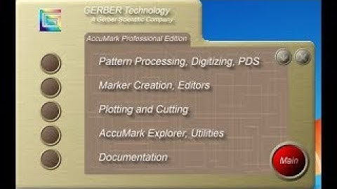 How to Use Accu Nest or Auto Marker in Gerber Accu Mark Software.