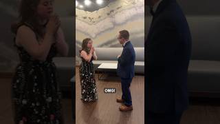 Man with Down syndrome surprises girlfriend with epic proposal 🥹❤️