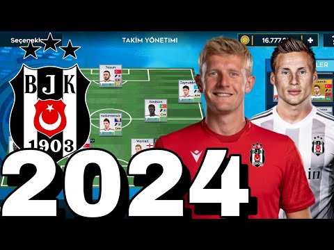 DLS BEŞİKTAŞ 2024 YAMASI GÜNCEL KADRO 🔥 Svensson, Worall ⭐