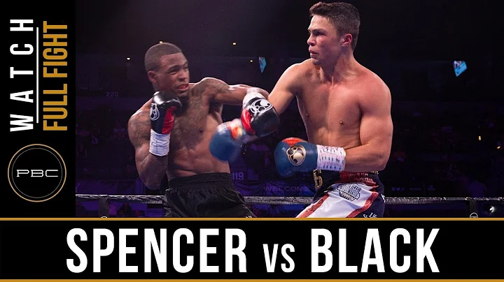 Spencer vs Black FULL FIGHT: June 23, 2019 - PBC o...