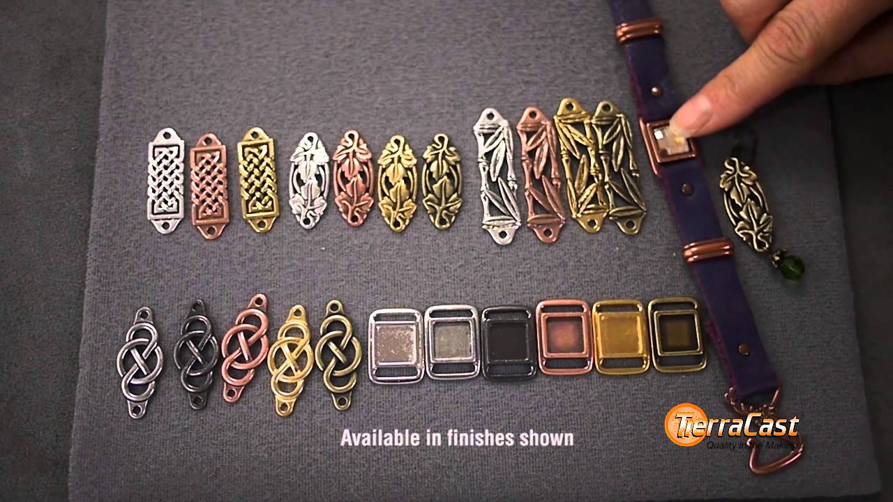 TierraCast Leather Findings Tools, Rivets, Rivetables, Focal Links