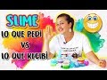 LO QUE PEDÍ vs LO QUE RECIBÍ SLIME BANGOOD | SUPER HAUL SLIME | SLIME COMPRADO