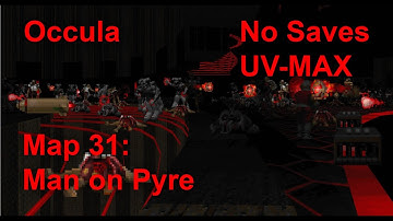 Occula Map 31: Man on Pyre (UV-MAX)