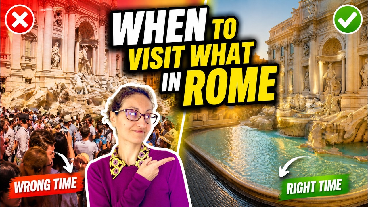 Heat In Rome What Time to Visit Each Place in Rome (Avoid Crowds & Heat) - YouTube