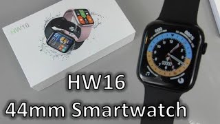 HW16 smart watch اتفرج قبل ماتشتري