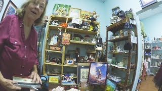 Unintentional ASMR  Antique Shopping (Vintage bags and more)