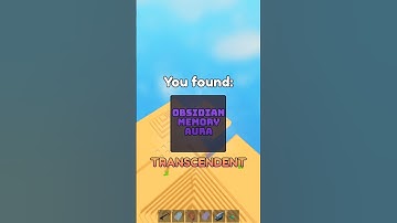 How To Get Obsidian Memory Aura in Find The Auras #roblox #findtheauras
