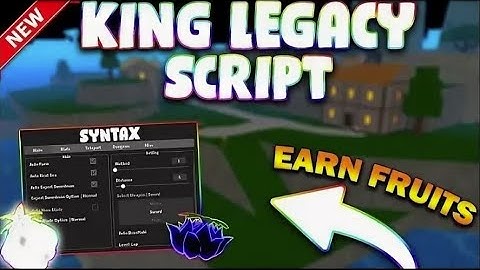 UPDATED King Legacy Script Hack  GUI  Auto Farm  Bring All Fruits + Kill All  PASTEBIN 2025