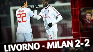 AC Milan | Livorno-Milan 2-2 Highlights screenshot 5