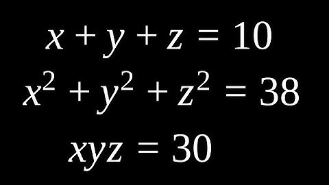 Solve for the positive integers!