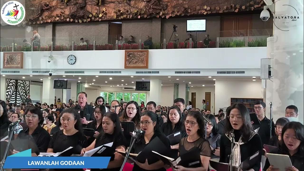 Lawanlah Godaan arr. Norman Johnson 1963 - Salvatora Choir Lawanlah Godaan arr. Norman Johnson 1963 - Salvatora Choir