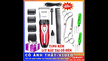 Cách sử dụng tông đơ JICHEN