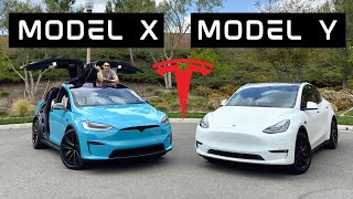 Tesla Model Y vs Model X (ULTIMATE Buyers Guide)