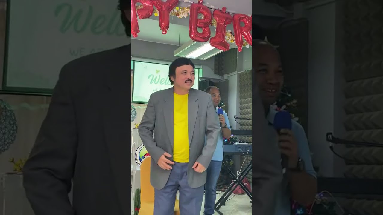 Birthday Speech of Rev Rodel Gabayan 