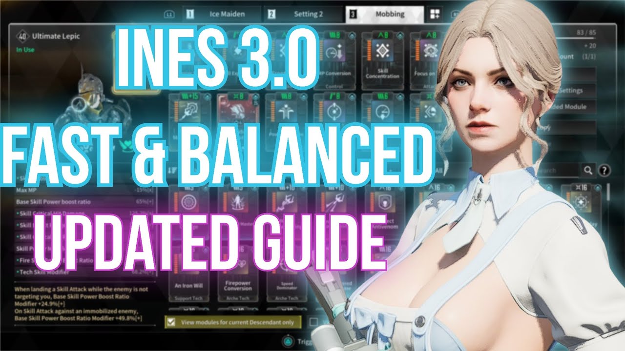 Ines 3.0 Updated Guide to Speedrun EVERYTHING! The First Descendant ...