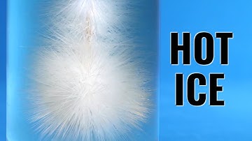 How to make HOT ICE at home ?
