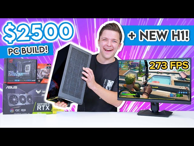 Best 1440p Gaming PC Build 2022! - ft. RTX 3070! [NEW NZXT H1